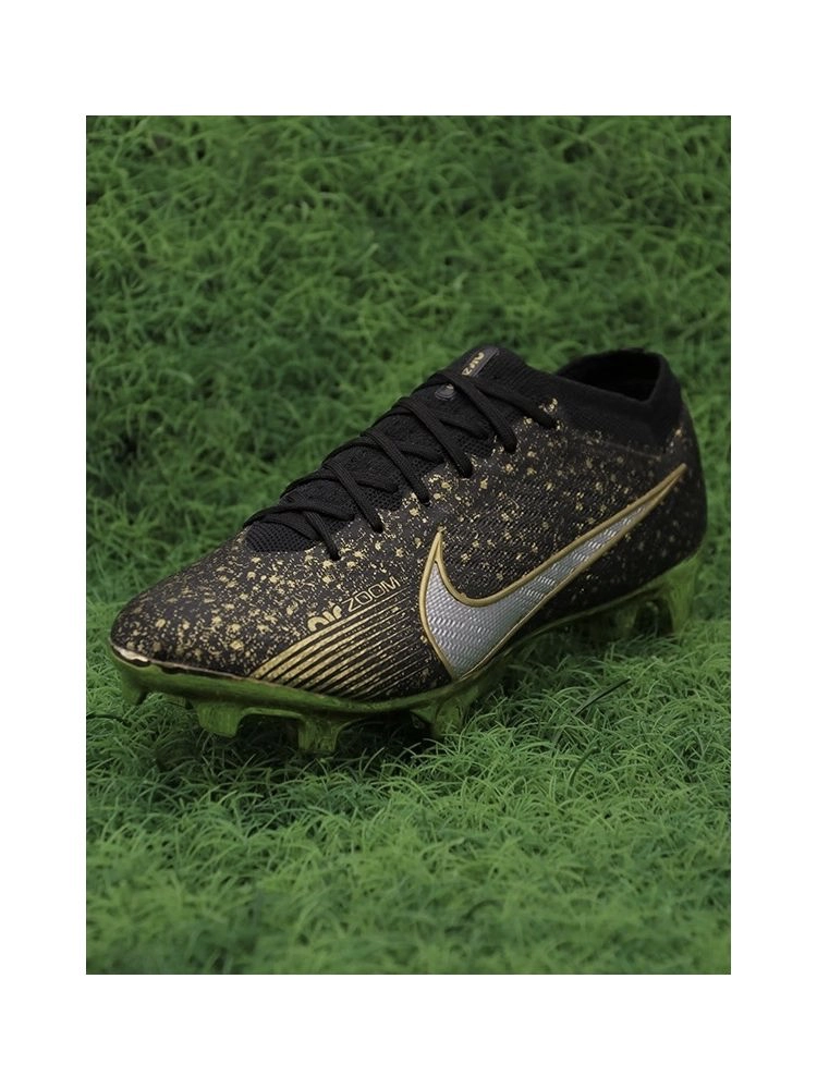 Nike Air Zoom Mercurial Vapor 15 Elite FG - Black/Metallic Gold