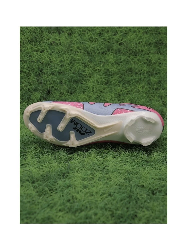 Nike Air Zoom Mercurial Vapor 15 Elite FG - Pink/Blue