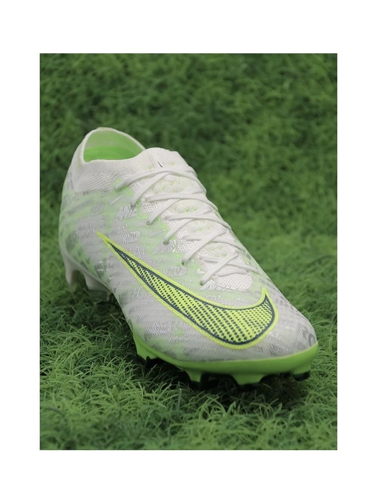 Nike Air Zoom Mercurial Vapor 15 Elite FG XXV - White/Black/Green