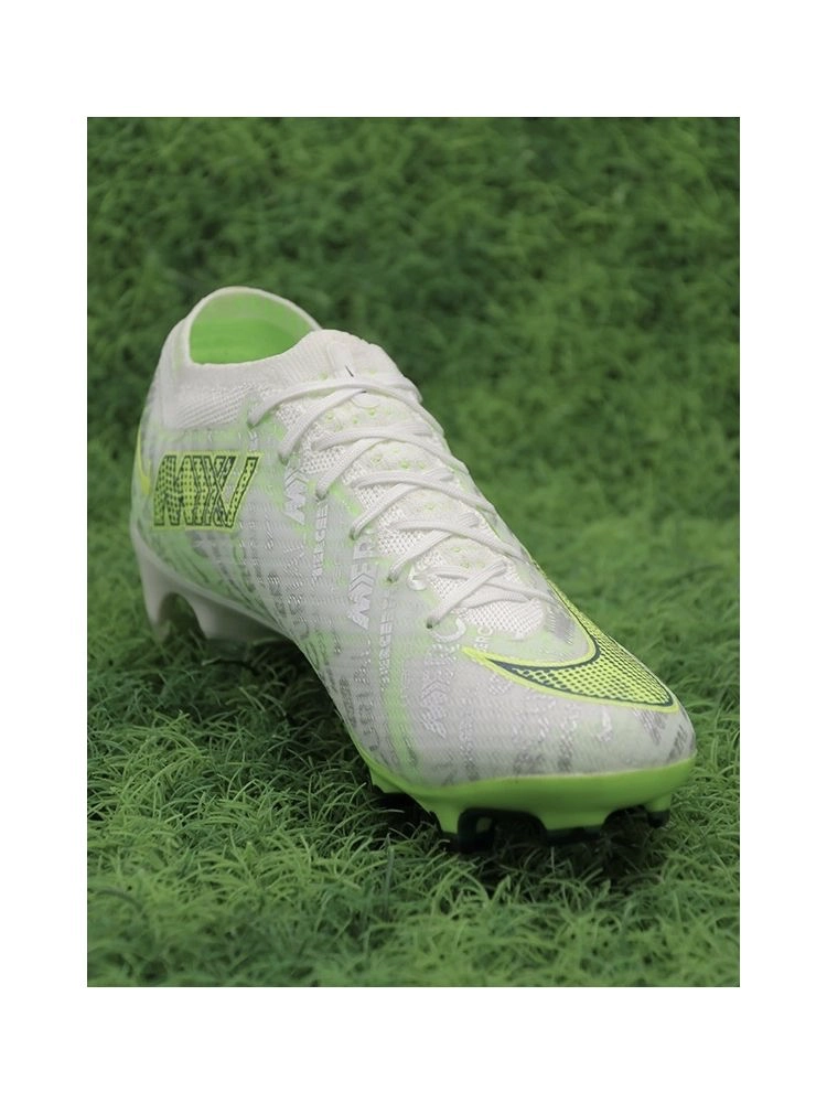 Nike Air Zoom Mercurial Vapor 15 Elite FG XXV - White/Black/Green