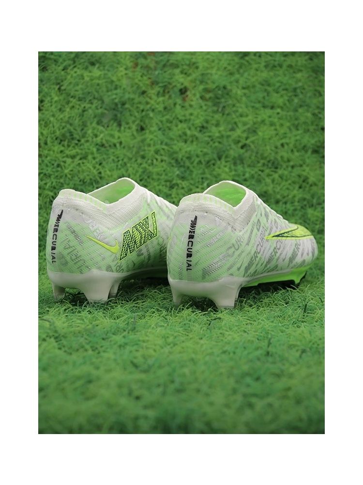 Nike Air Zoom Mercurial Vapor 15 Elite FG XXV - White/Black/Green