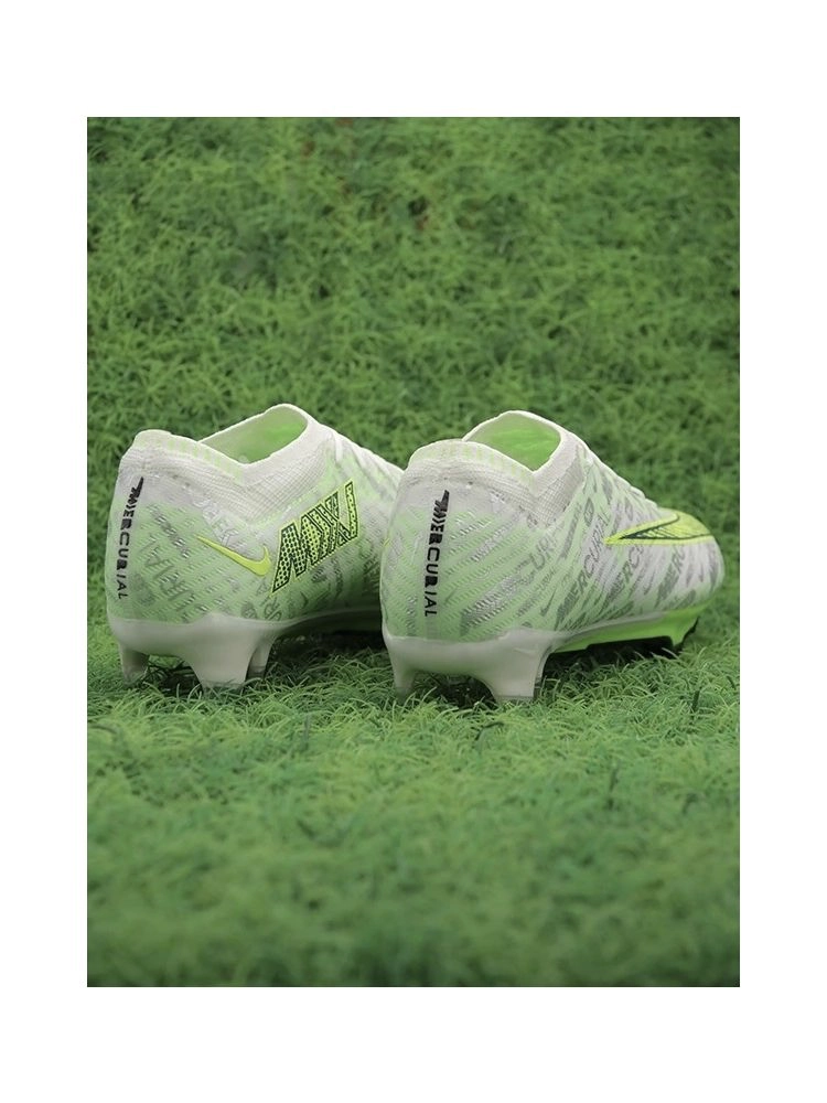 Nike Air Zoom Mercurial Vapor 15 Elite FG XXV - White/Black/Green