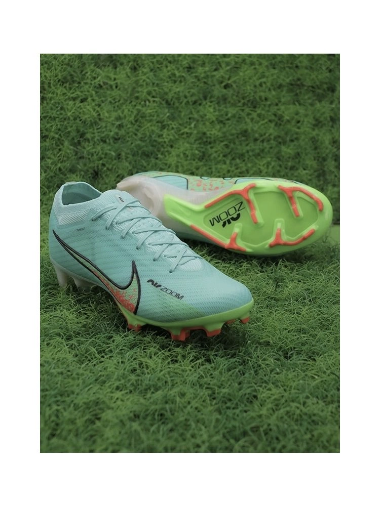 Nike Air Zoom Mercurial Vapor 15 Elite FG - Blue/Volt/Green