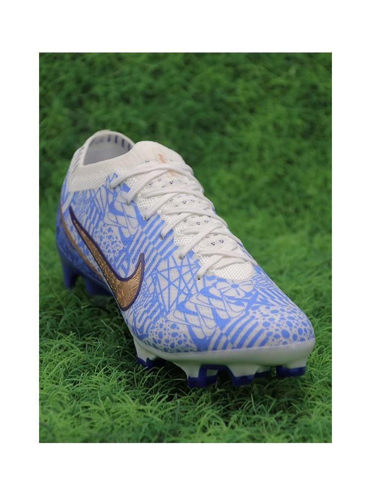Nike Air Zoom Mercurial Vapor 15 Elite CR7 FG Azulejo - White/Metallic Copper/Concord
