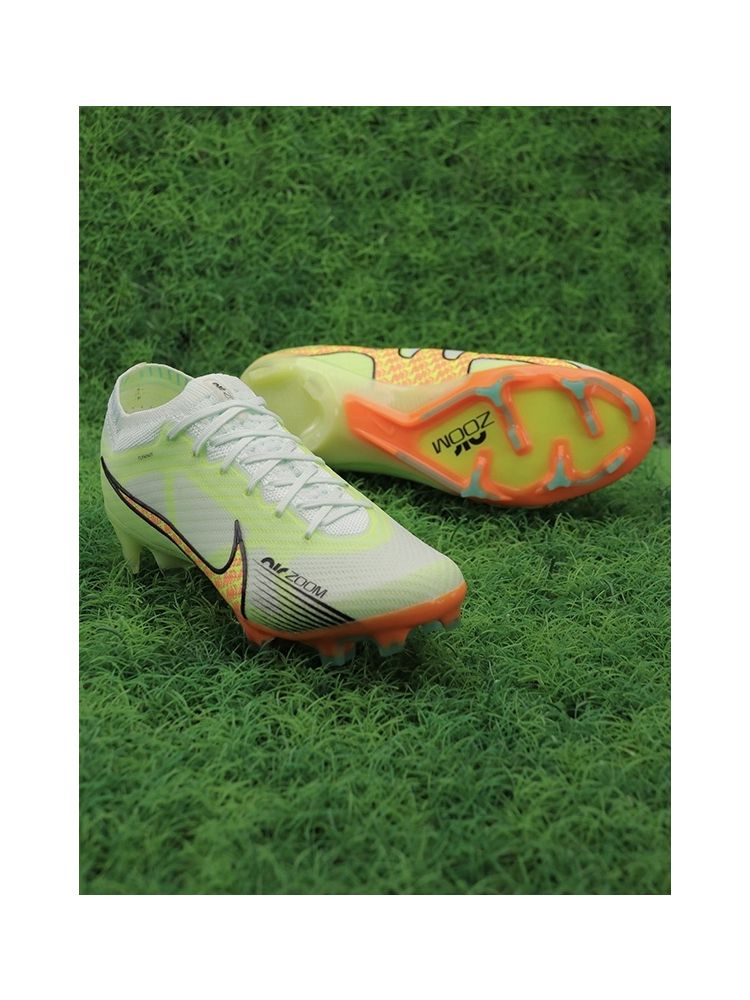 Nike Air Zoom Mercurial Vapor 15 Elite FG - Slightly Green/Black/White