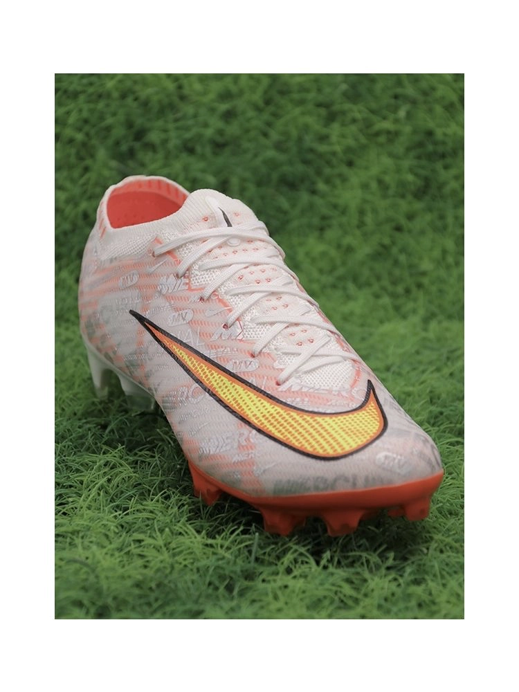 Nike Air Zoom Mercurial Vapor 15 Elite FG XXV - White/Orange