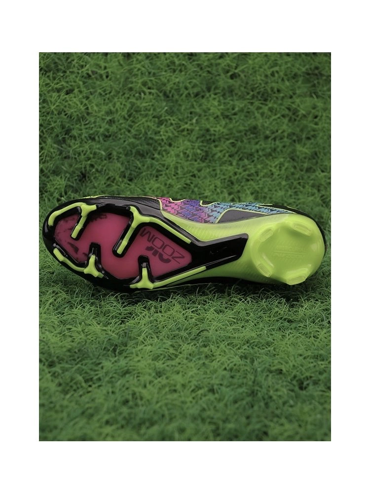 Nike Air Zoom Mercurial Vapor 15 Elite FG - Black/Volt/Pink