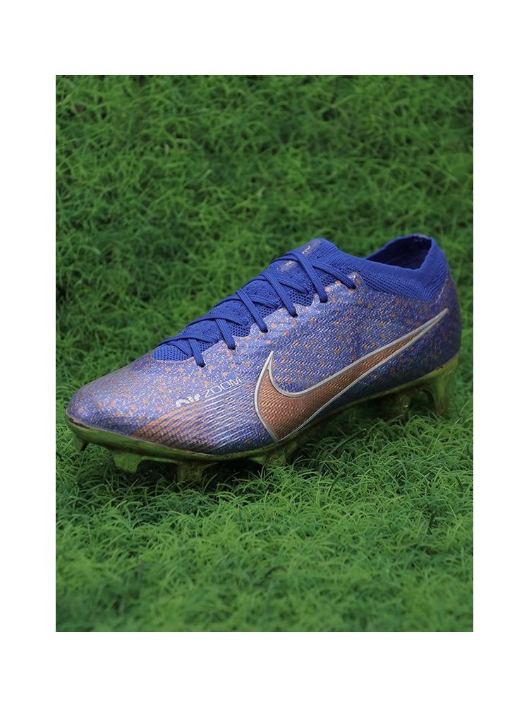 Nike Air Zoom Mercurial Vapor 15 Elite FG - Blue/Metallic Gold