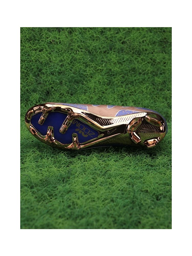 Nike Air Zoom Mercurial Vapor 15 Elite FG - Blue/Metallic Gold