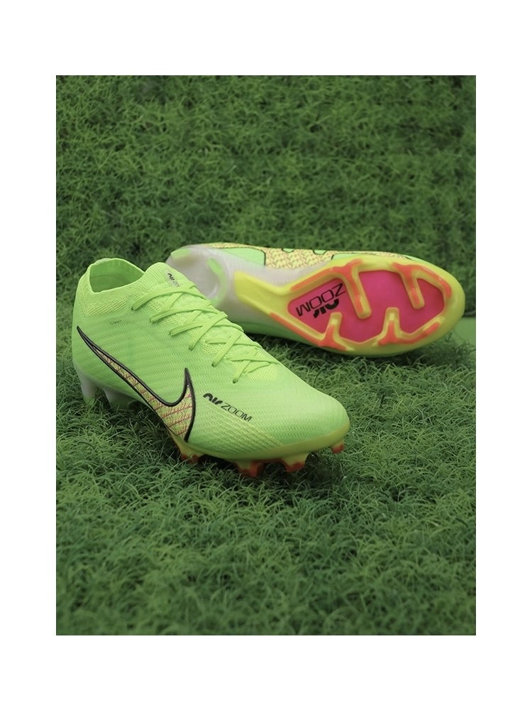 Nike Air Zoom Mercurial Vapor 15 Elite FG - Green/Black/Pink