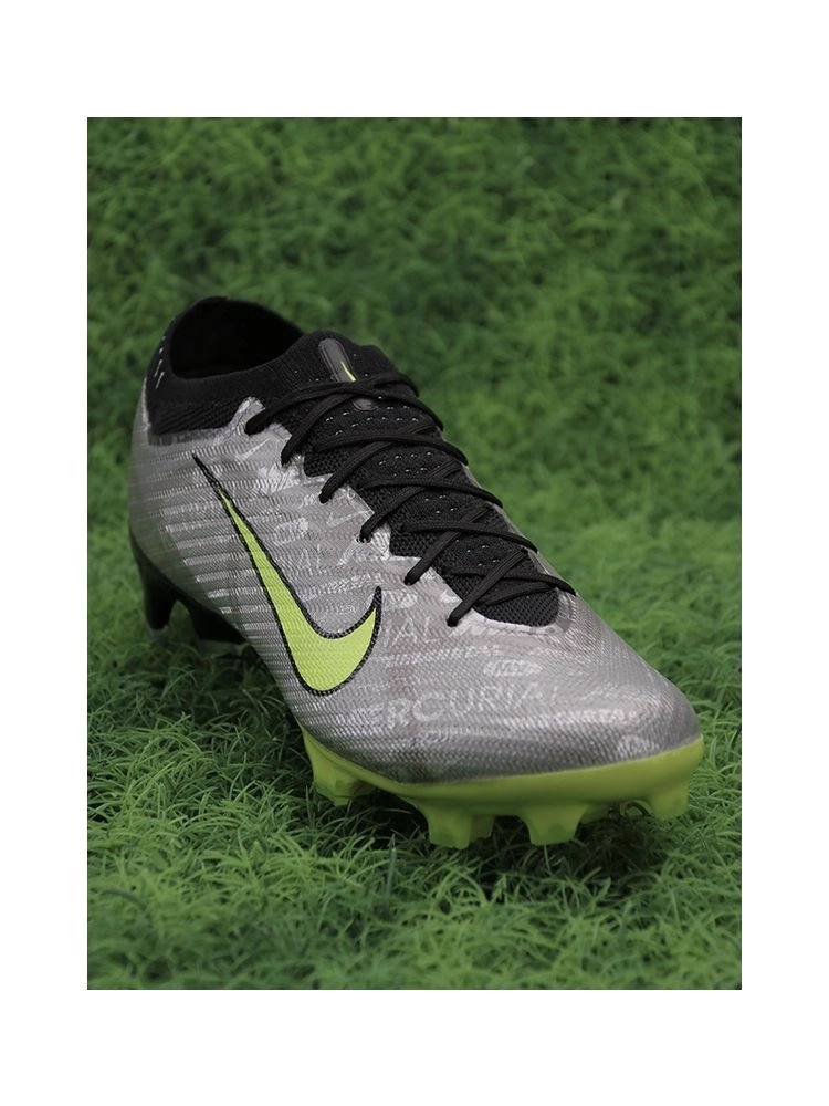 Nike Air Zoom Mercurial Vapor 15 Elite FG XXV - Metallic Silver/Volt/Black