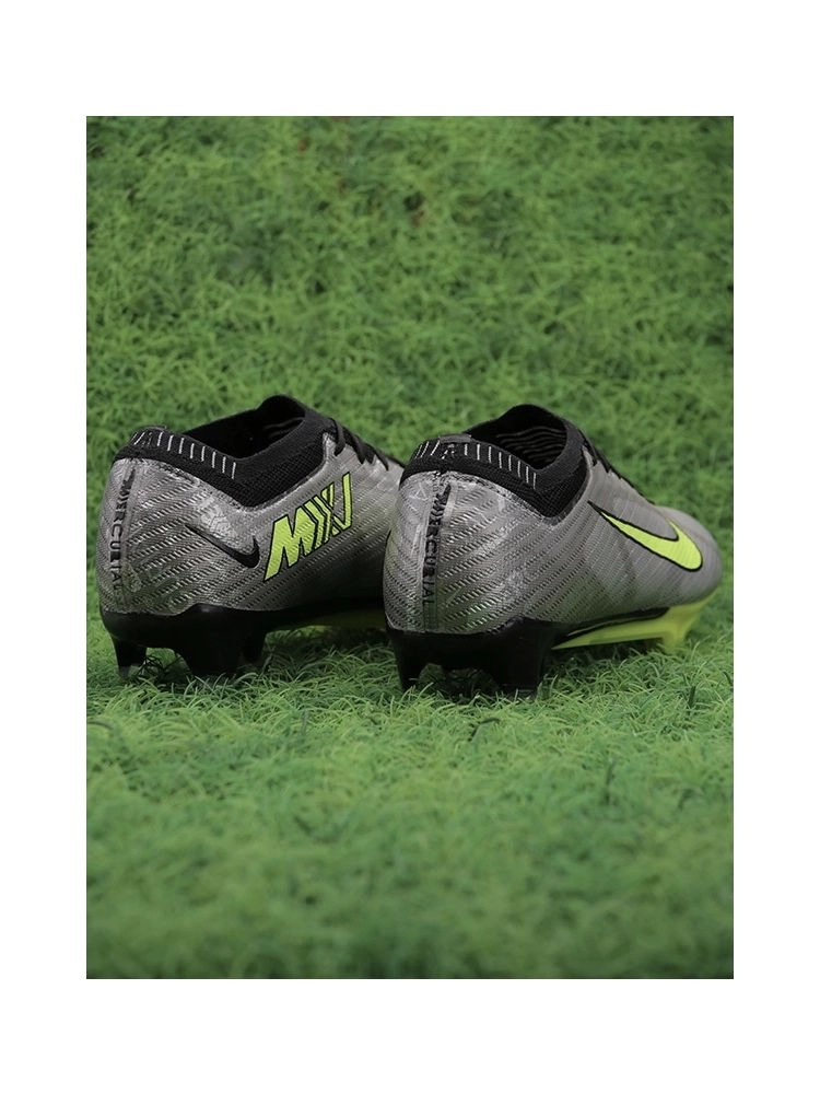 Nike Air Zoom Mercurial Vapor 15 Elite FG XXV - Metallic Silver/Volt/Black