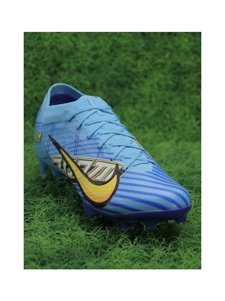 Nike Air Zoom Mercurial Vapor 15 Elite KM FG Mbappé - Baltic Blue/White