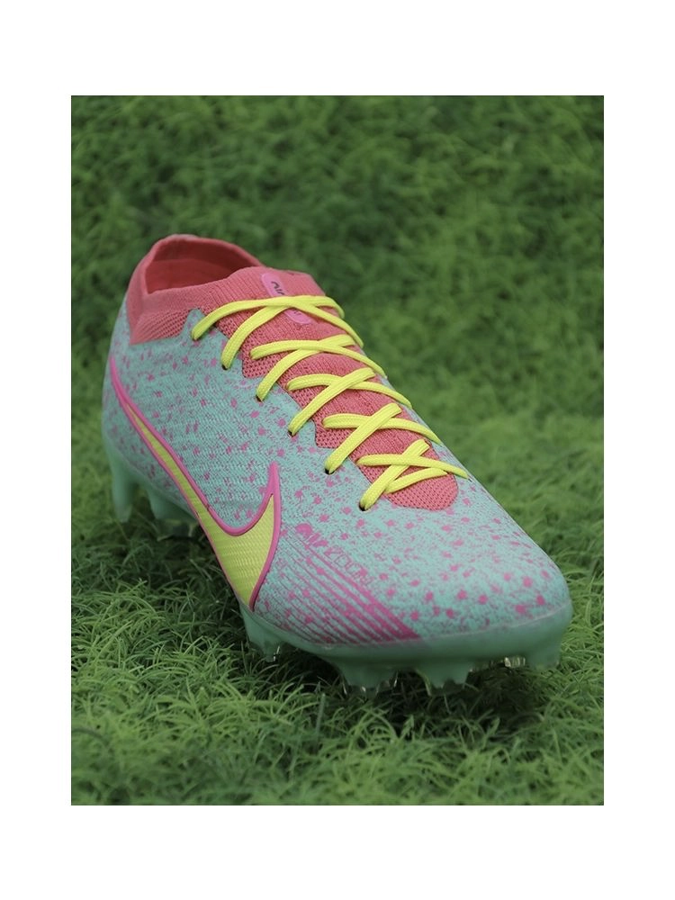 Nike Air Zoom Mercurial Vapor 15 Elite FG - Blue/Yellow/Pink