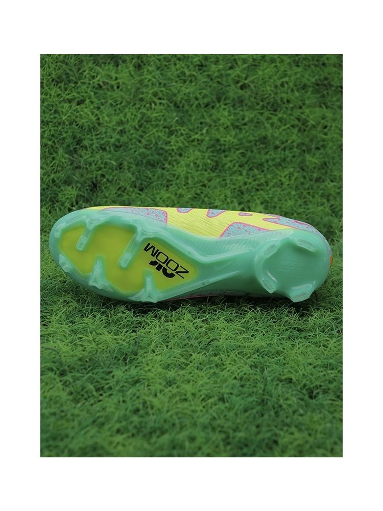 Nike Air Zoom Mercurial Vapor 15 Elite FG - Blue/Yellow/Pink