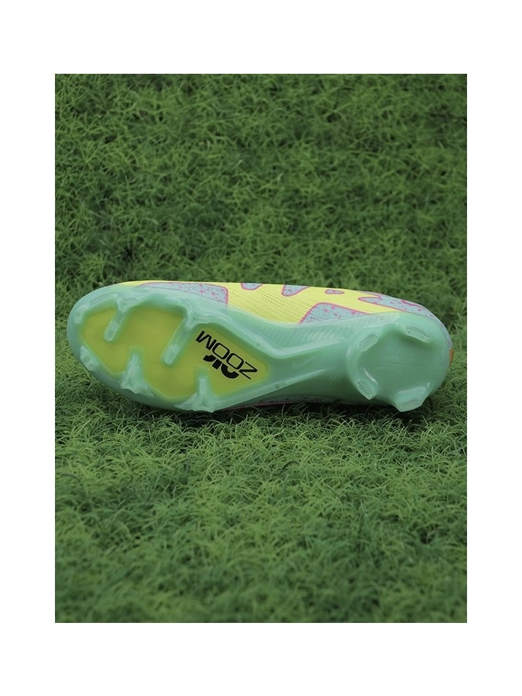 Nike Air Zoom Mercurial Vapor 15 Elite FG - Blue/Yellow/Pink