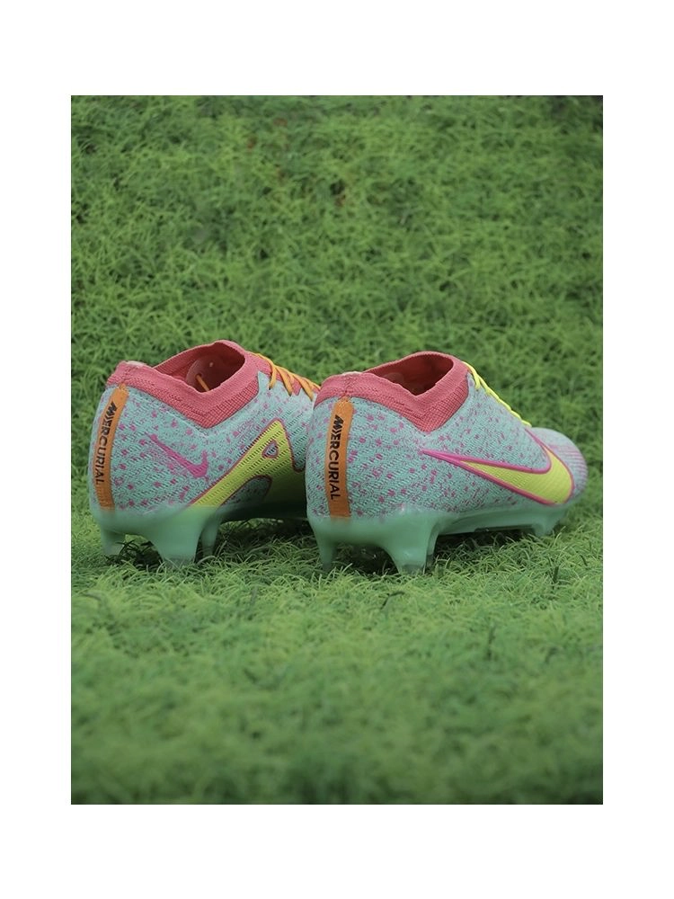 Nike Air Zoom Mercurial Vapor 15 Elite FG - Blue/Yellow/Pink