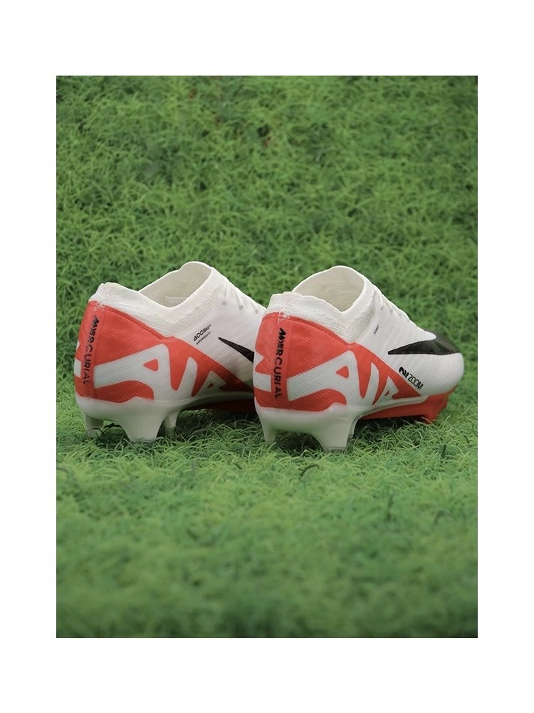 Nike Air Zoom Mercurial Vapor 15 Elite FG - Ready Pack - White/Bright Crimson/Black