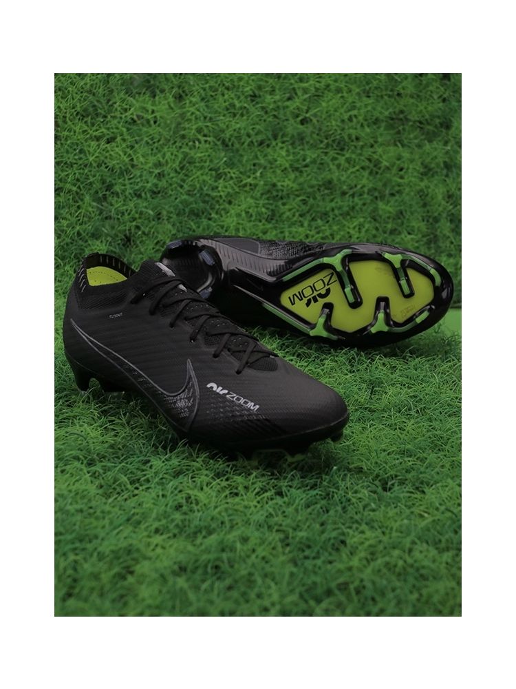 Nike Air Zoom Mercurial Vapor 15 Elite FG - Black/Dark Smoke Grey/Summit White/Volt