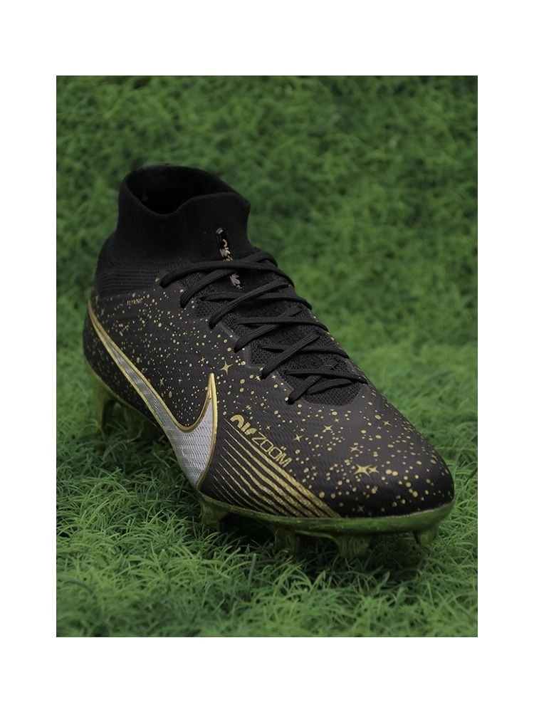 Nike Air Zoom Mercurial Superfly 9 Elite FG - Black/Metallic Gold