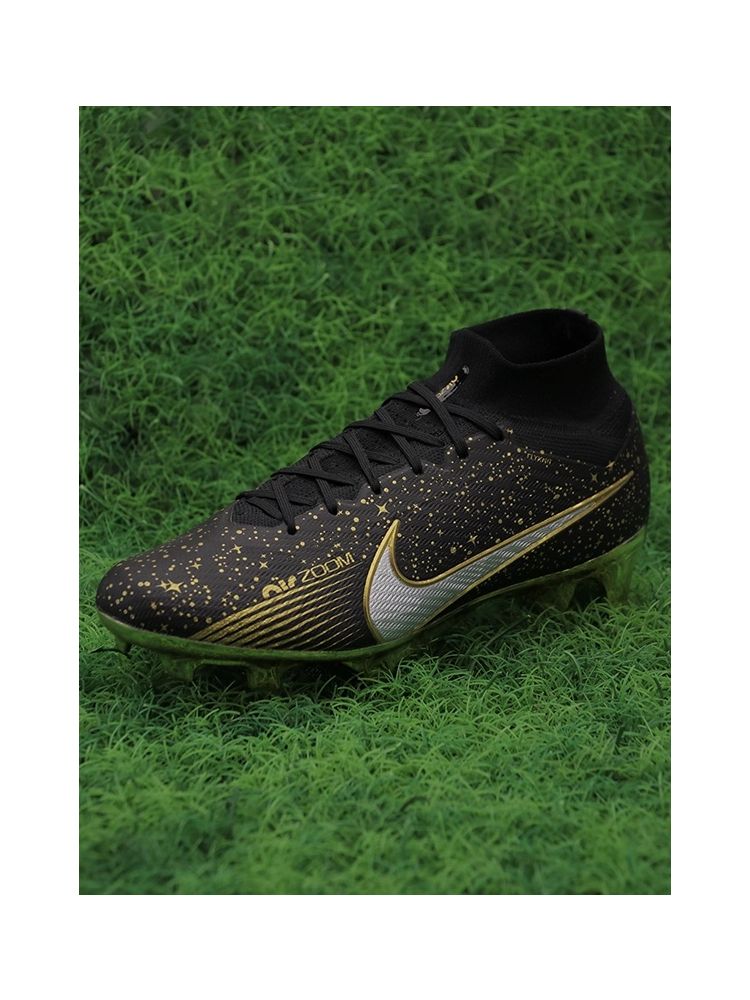 Nike Air Zoom Mercurial Superfly 9 Elite FG - Black/Metallic Gold