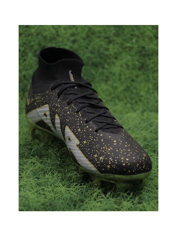 Nike Air Zoom Mercurial Superfly 9 Elite FG - Black/Metallic Gold