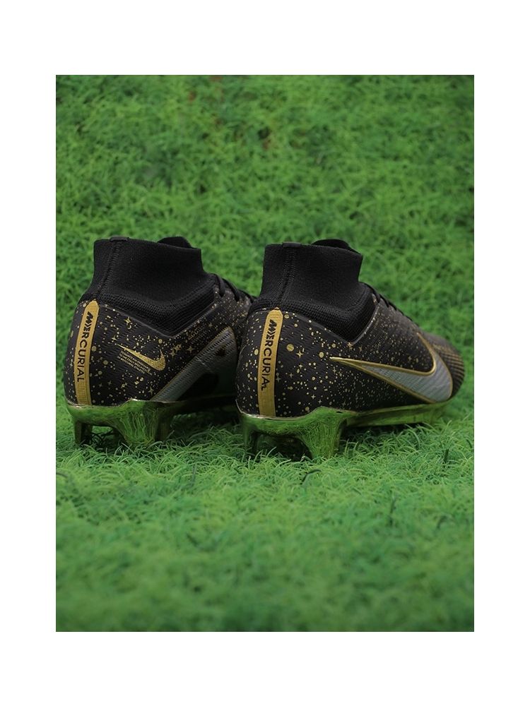 Nike Air Zoom Mercurial Superfly 9 Elite FG - Black/Metallic Gold