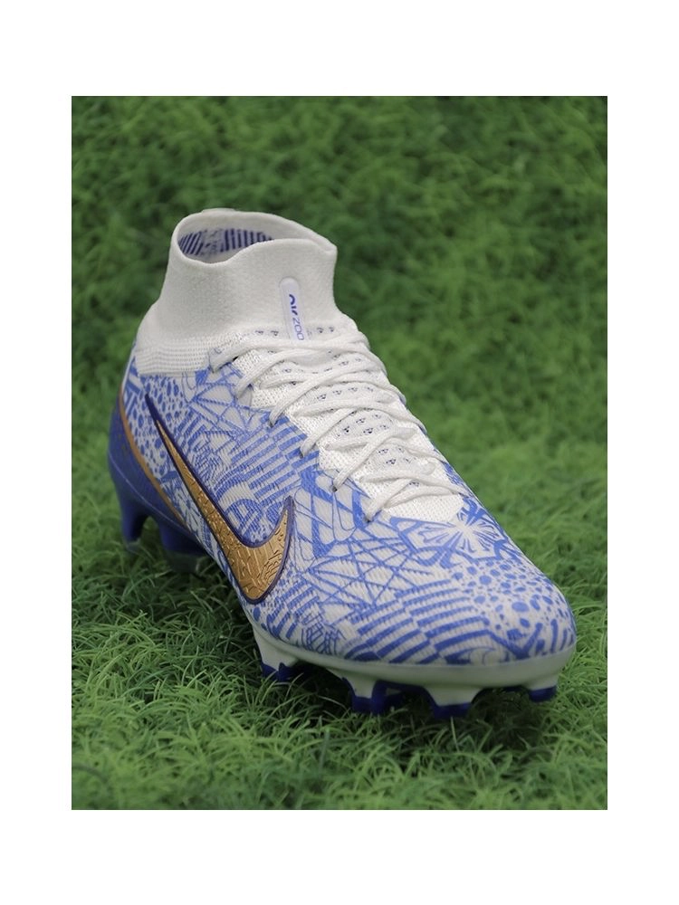 Nike Air Zoom Mercurial Superfly 9 Elite CR7 FG - White/Metallic Copper/Concord