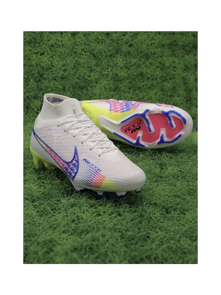 Nike Air Zoom Mercurial Superfly 9 Elite FG Rainbow - White/Multicolor