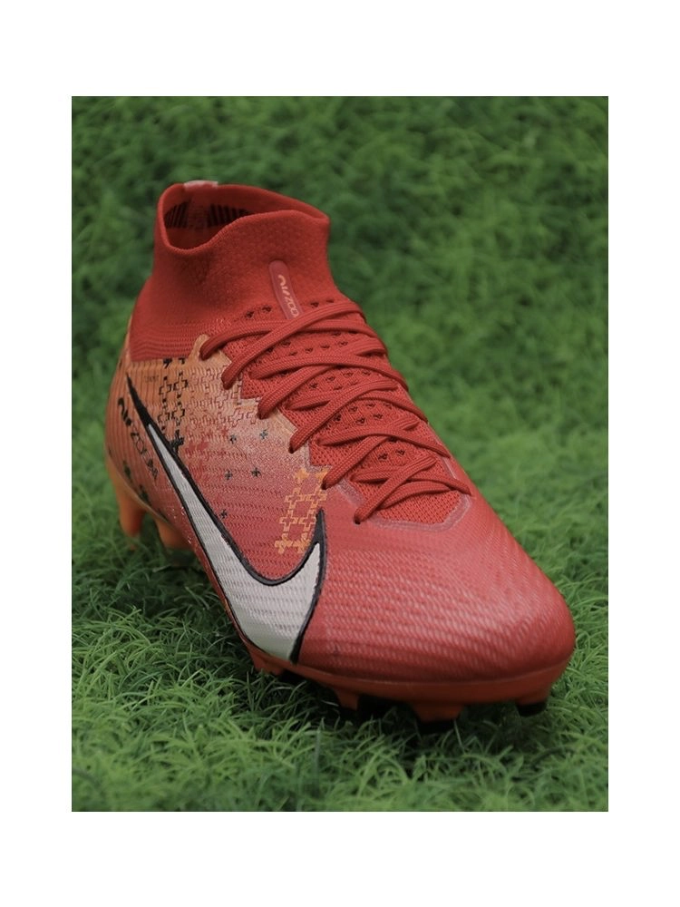 Nike Air Zoom Mercurial Superfly 9 Elite MDS FG - Light Crimson/Pale Ivory/Bright Mandarin