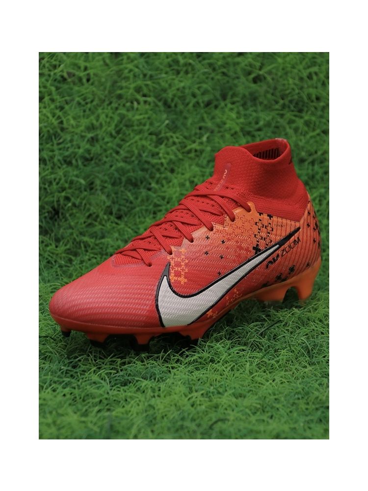 Nike Air Zoom Mercurial Superfly 9 Elite MDS FG - Light Crimson/Pale Ivory/Bright Mandarin