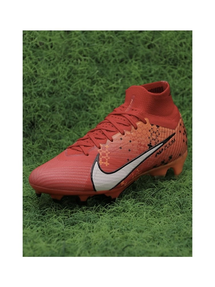 Nike Air Zoom Mercurial Superfly 9 Elite MDS FG - Light Crimson/Pale Ivory/Bright Mandarin