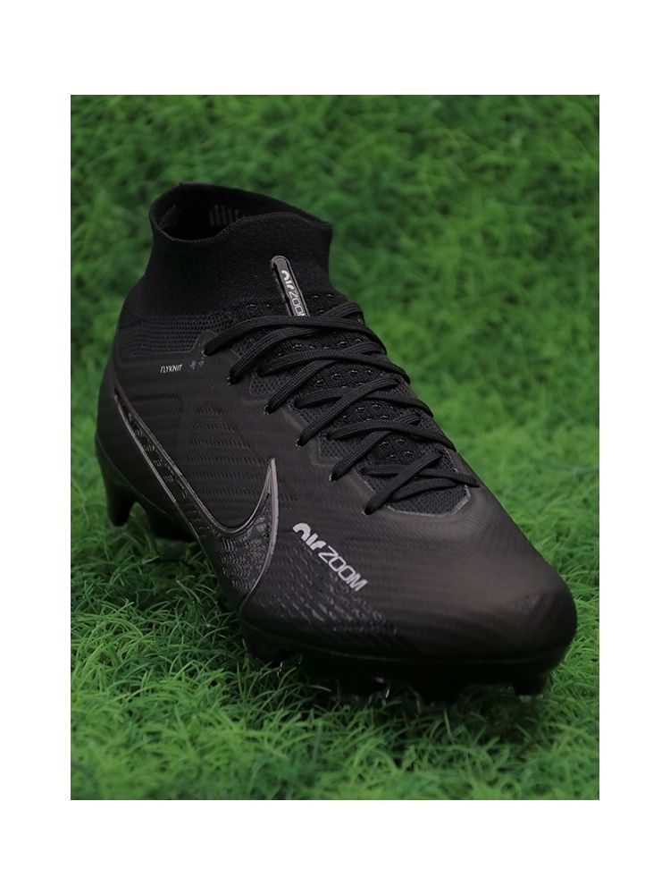 Nike Air Zoom Mercurial Superfly 9 Elite FG - Black/Black Noir/White