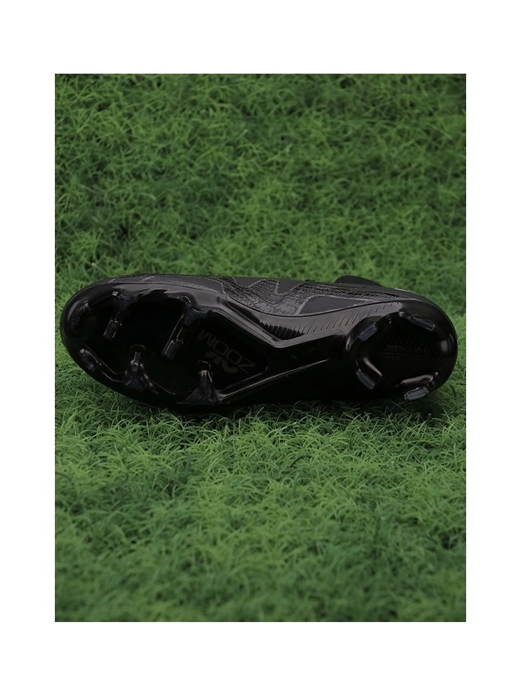Nike Air Zoom Mercurial Superfly 9 Elite FG - Black/Black Noir/White