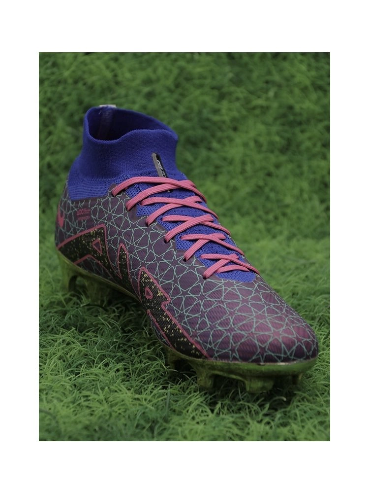 Nike Air Zoom Mercurial Superfly 9 Elite FG - Blue/Metallic Gold