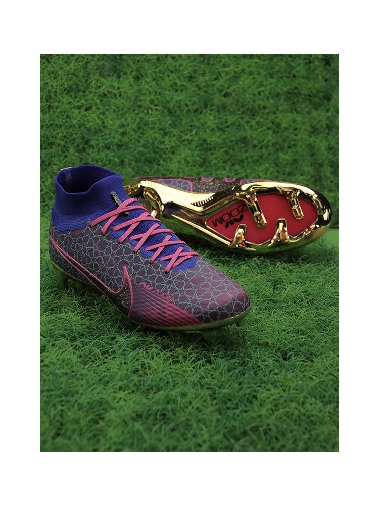Nike Air Zoom Mercurial Superfly 9 Elite FG - Blue/Metallic Gold