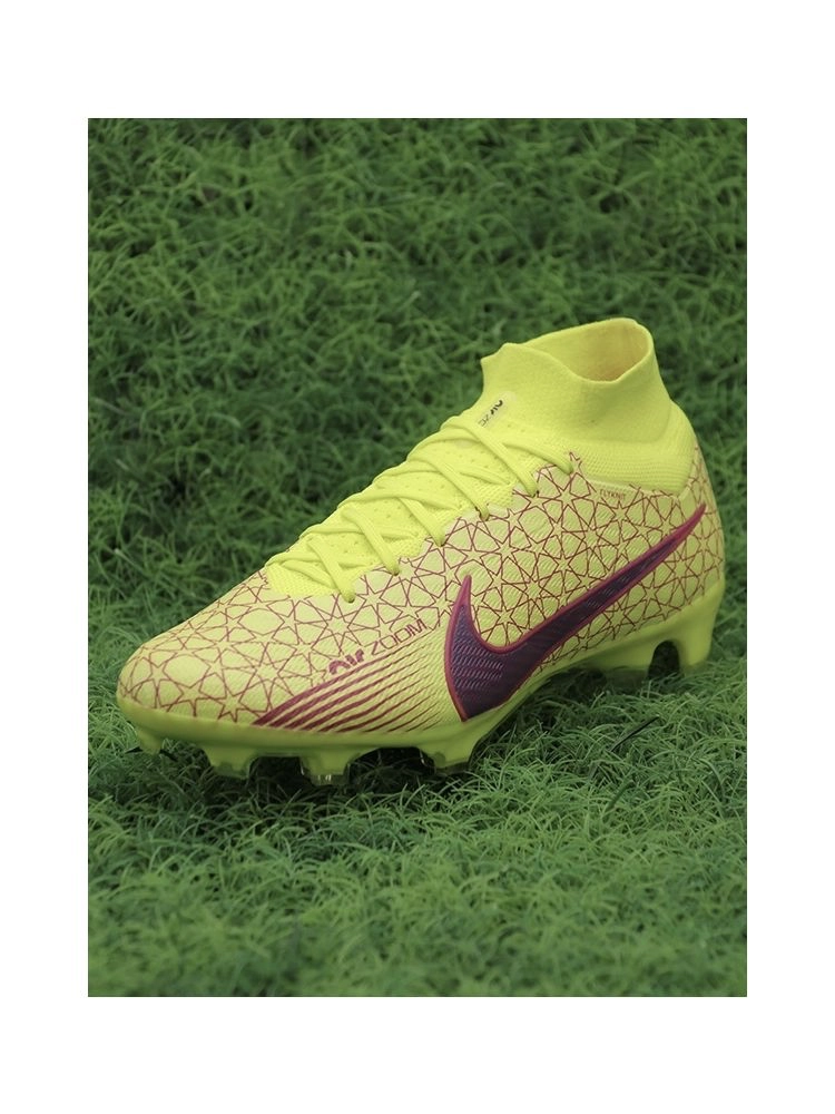 Nike Air Zoom Mercurial Superfly 9 Elite FG - Yellow/Black