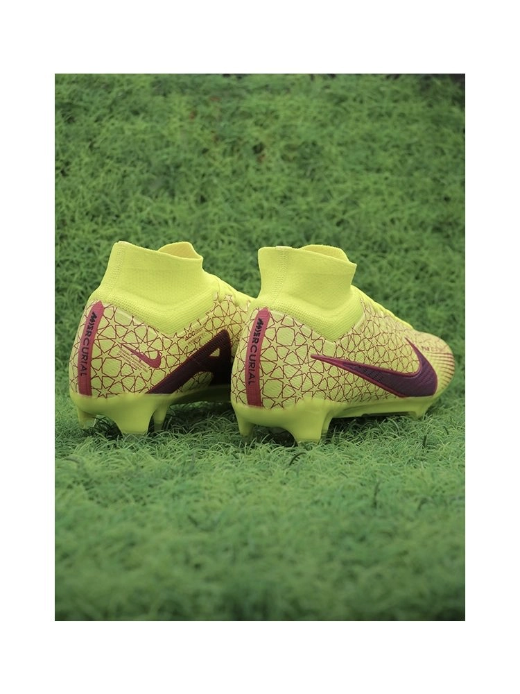 Nike Air Zoom Mercurial Superfly 9 Elite FG - Yellow/Black
