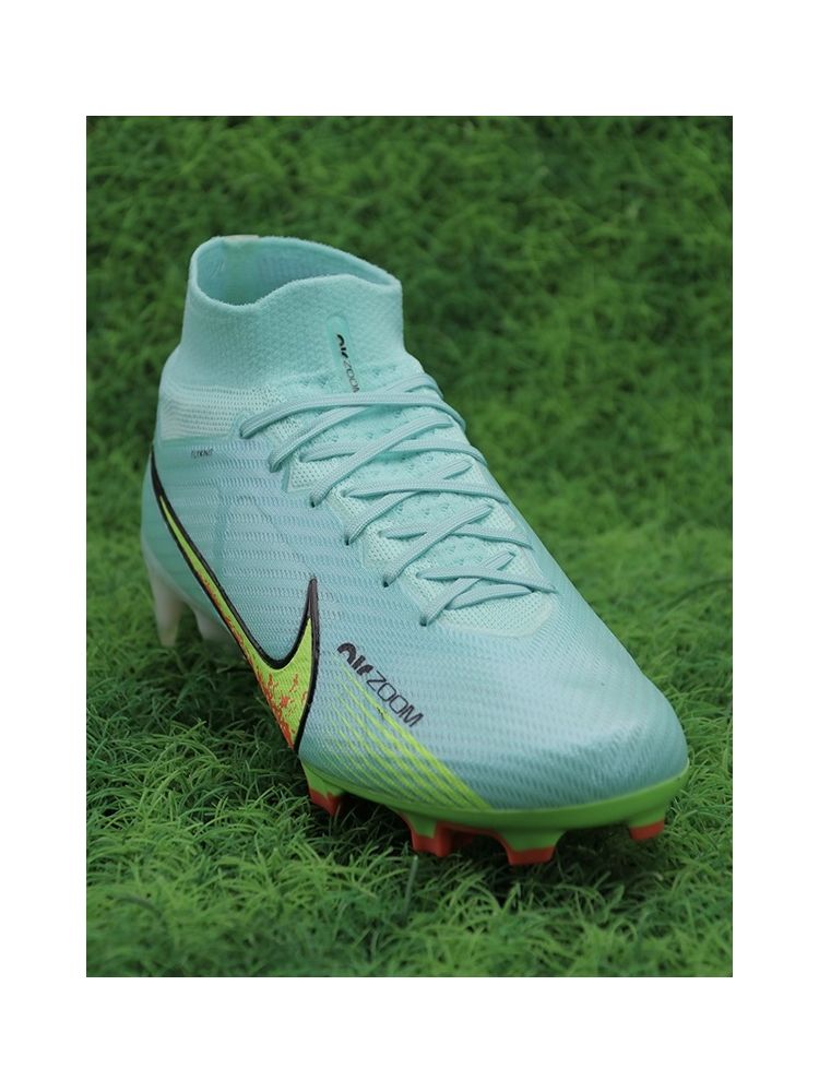 Nike Air Zoom Mercurial Superfly 9 Elite FG - Blue/Volt/Green