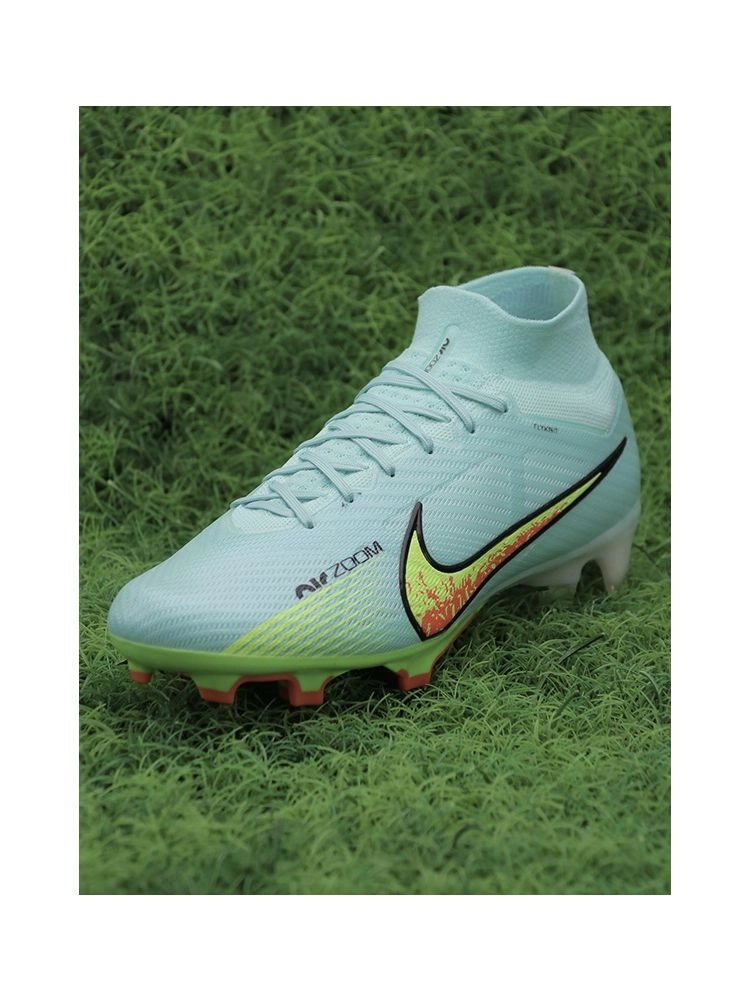 Nike Air Zoom Mercurial Superfly 9 Elite FG - Blue/Volt/Green