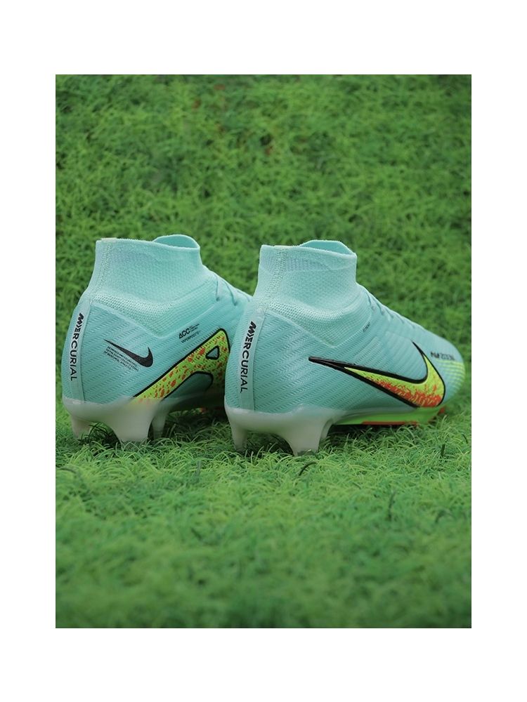 Nike Air Zoom Mercurial Superfly 9 Elite FG - Blue/Volt/Green