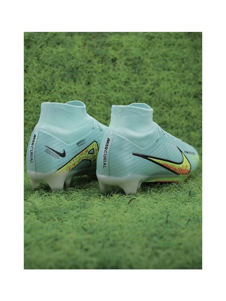 Nike Air Zoom Mercurial Superfly 9 Elite FG - Blue/Volt/Green