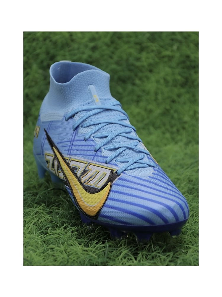 Nike Air Zoom Mercurial Superfly 9 Elite x Mbappé FG - Baltic Blue/White