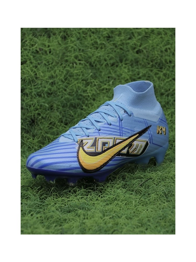 Nike Air Zoom Mercurial Superfly 9 Elite x Mbappé FG - Baltic Blue/White
