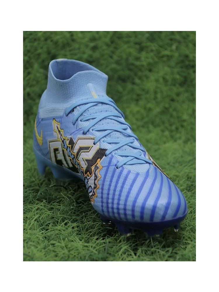 Nike Air Zoom Mercurial Superfly 9 Elite x Mbappé FG - Baltic Blue/White