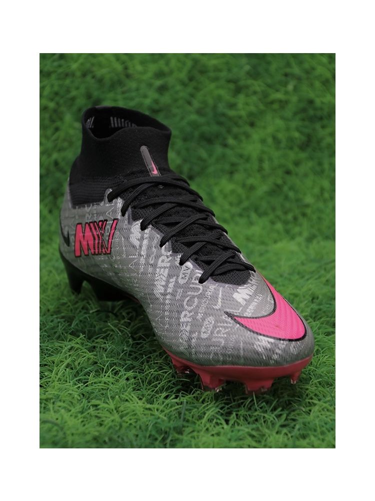 Nike Air Zoom Mercurial Superfly 9 Elite XXV FG - Metallic Silver/Hyper Pink/Black