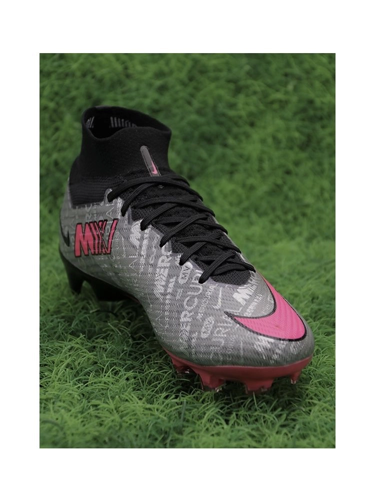 Nike Air Zoom Mercurial Superfly 9 Elite XXV FG - Metallic Silver/Hyper Pink/Black