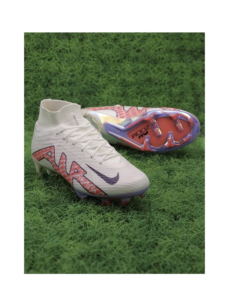 Nike Air Zoom Mercurial Superfly 9 Elite FG Disruption Pack - White/Off Noir/Coconut Milk