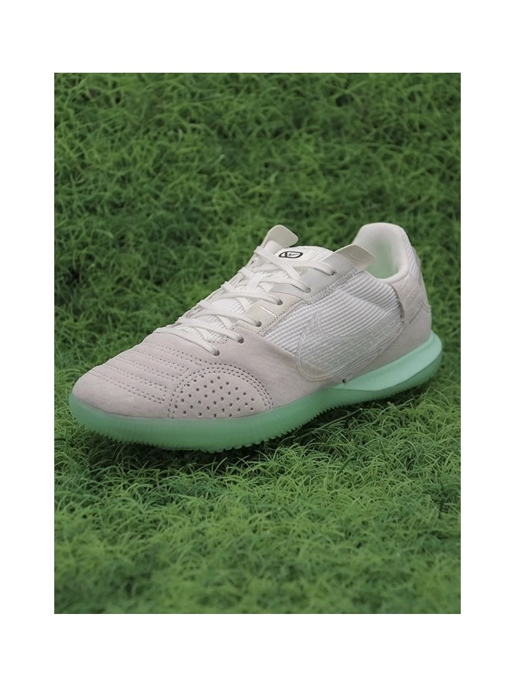 Nike Streetgato IC Small Sided - Summit White/Green Glow