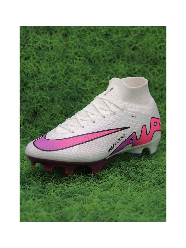 Nike Air Zoom Mercurial Superfly 9 Elite FG - White/Pink